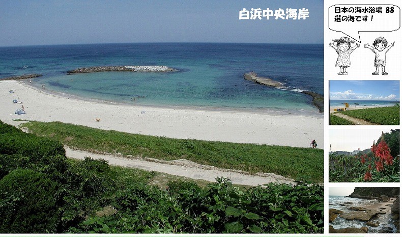 まち遺産（25 下田まち遺産　白浜中央海岸）